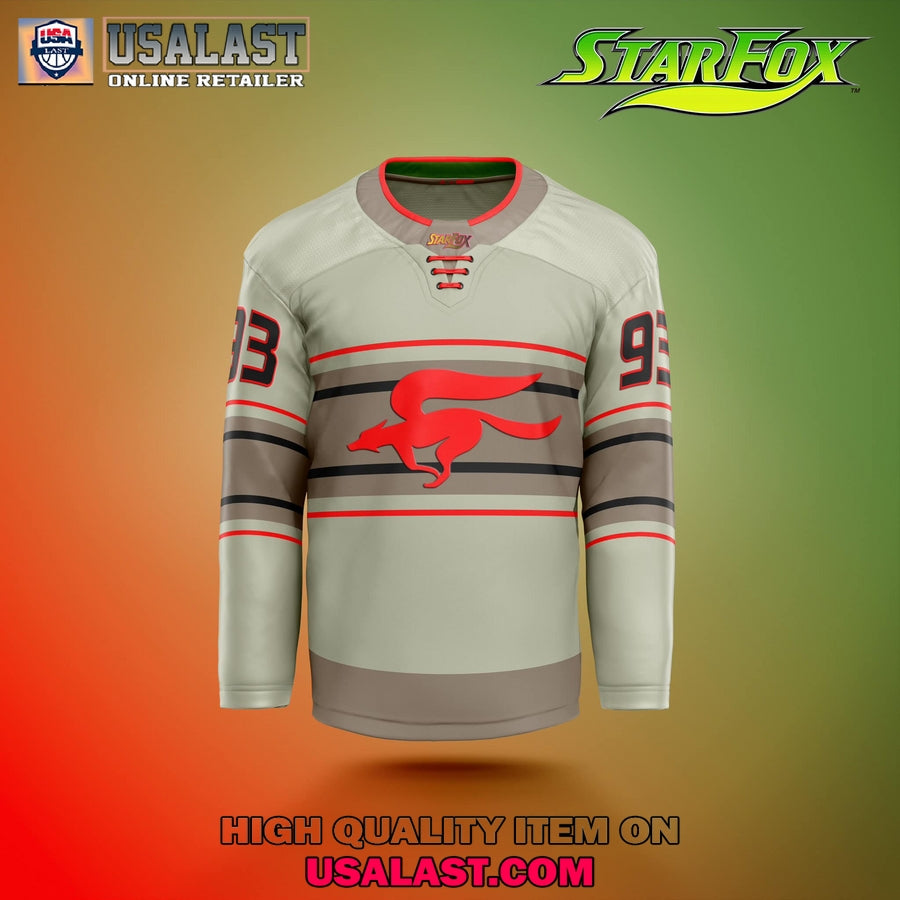 Mccloud Star Fox Custom Hockey Jersey