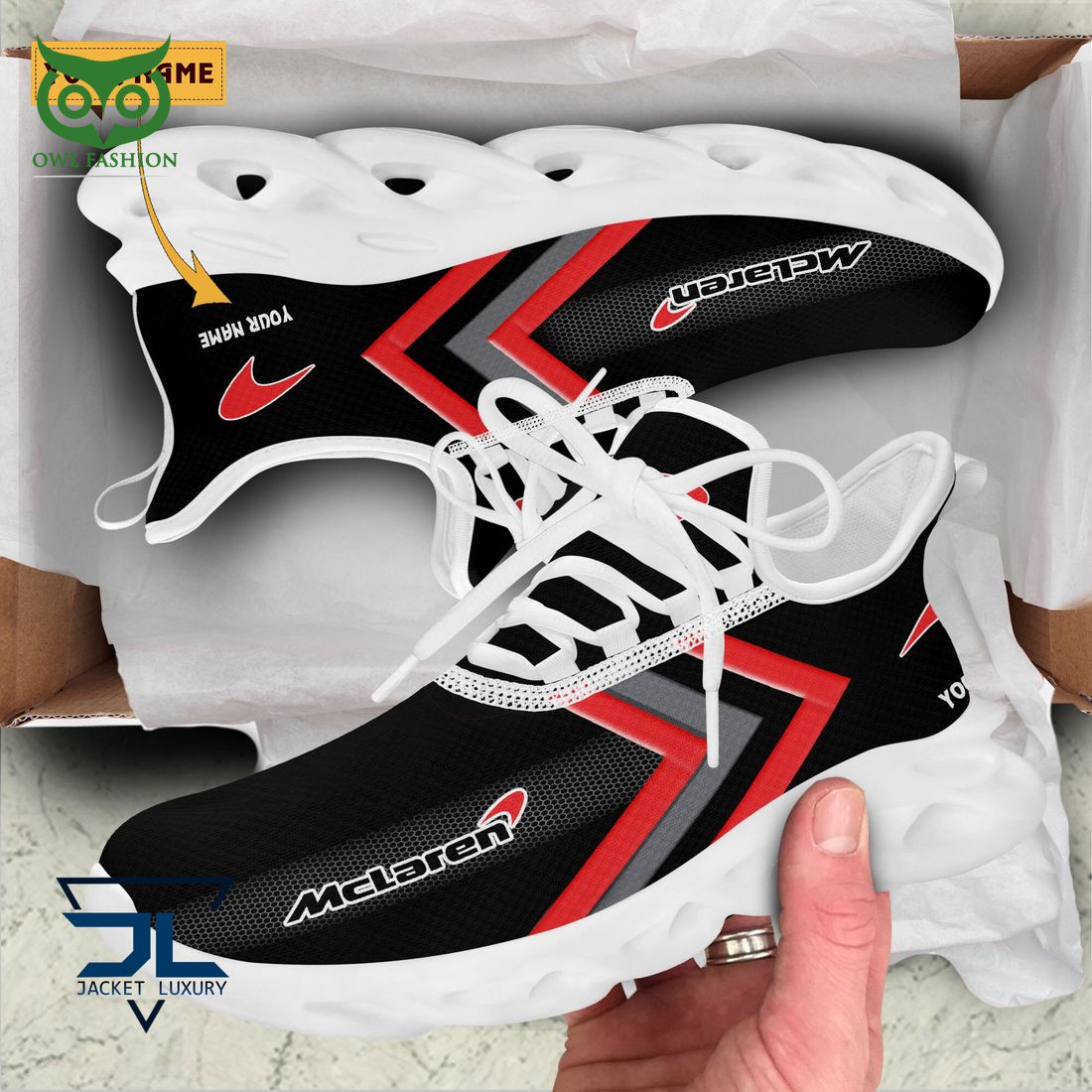 Mclaren Car Brand Max Soul Sneakers