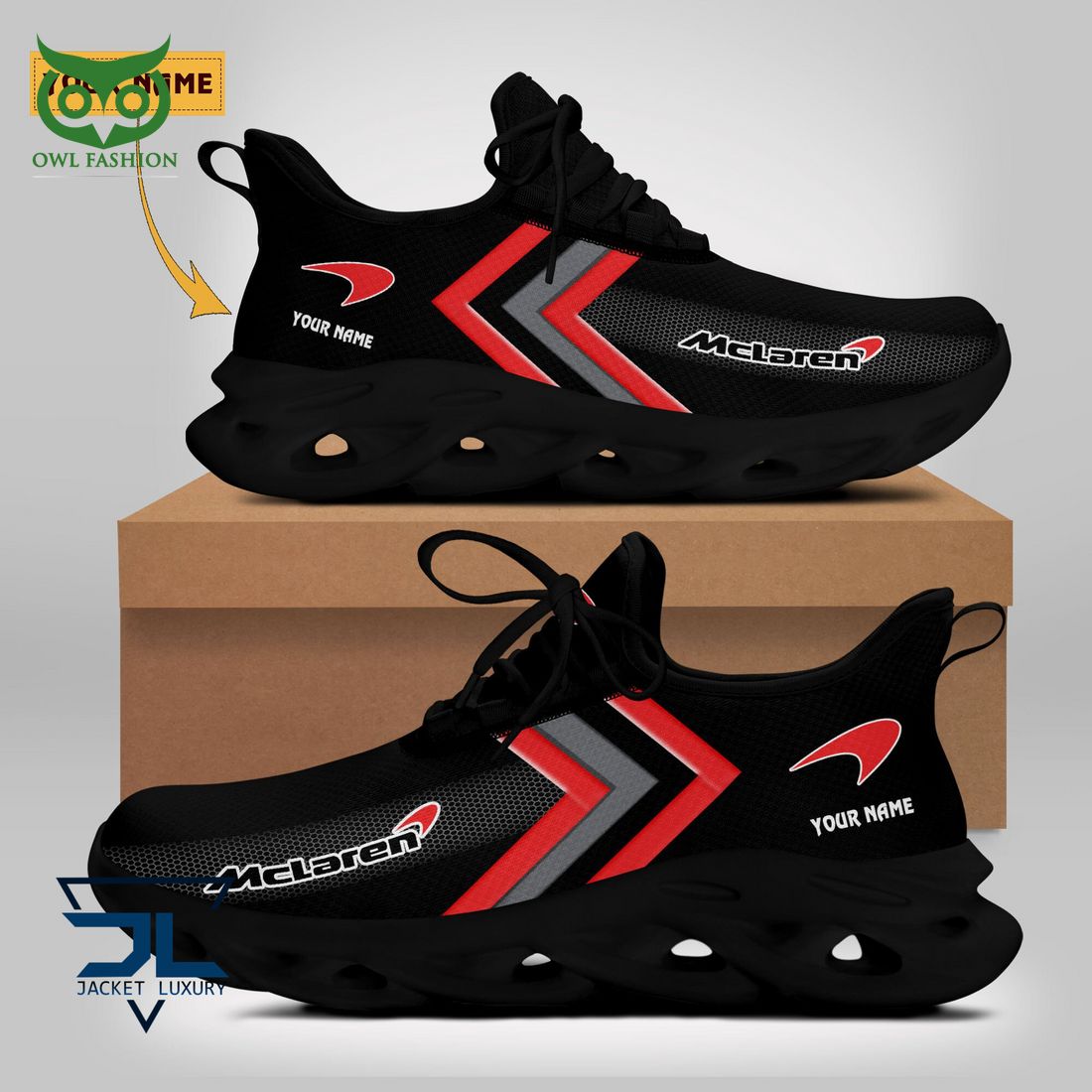 Mclaren Car Brand Max Soul Sneakers