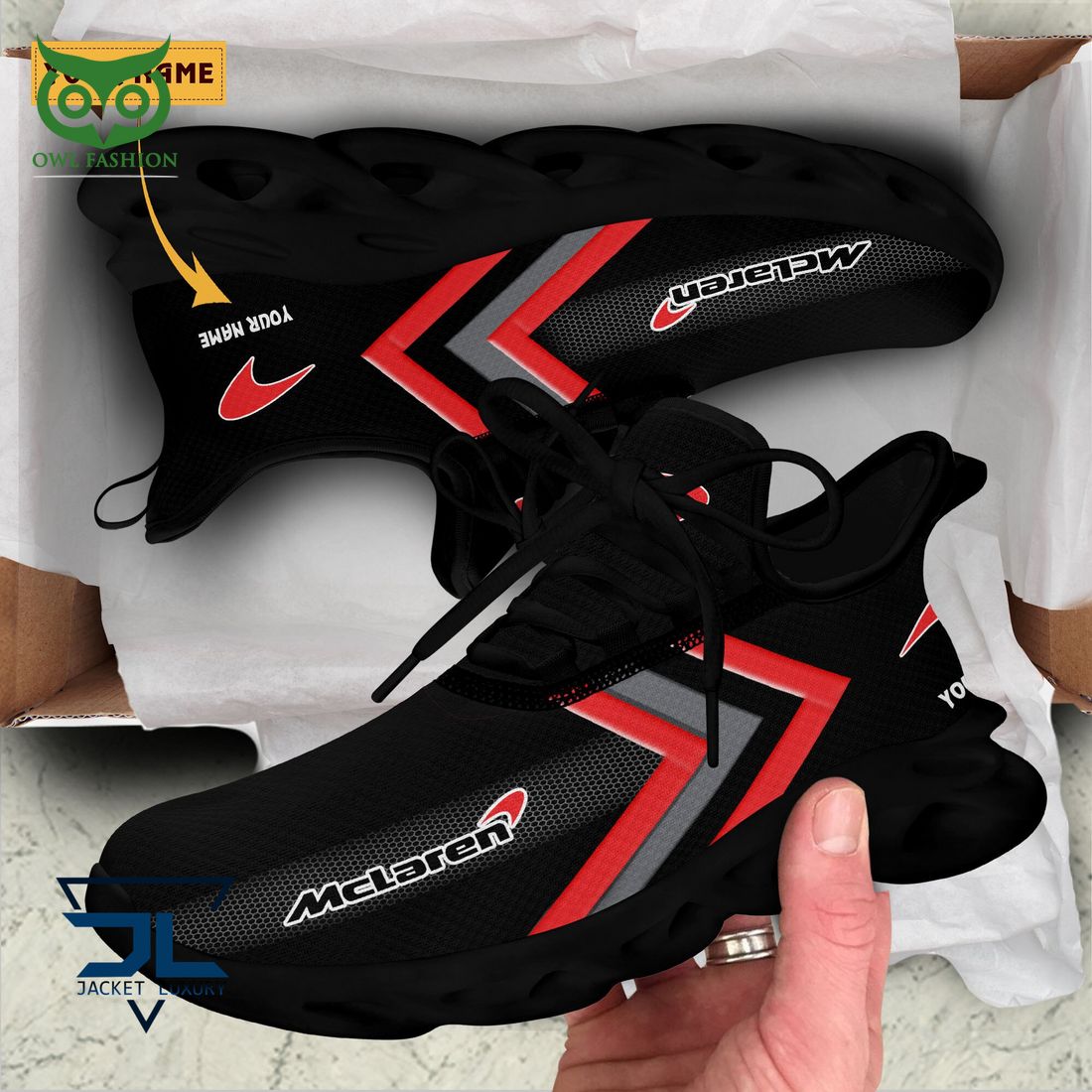Mclaren Car Brand Max Soul Sneakers