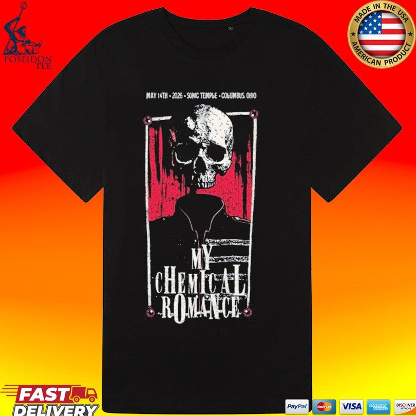 Mcr Sonic Temple Festival On May 14 2026 T-shirt
