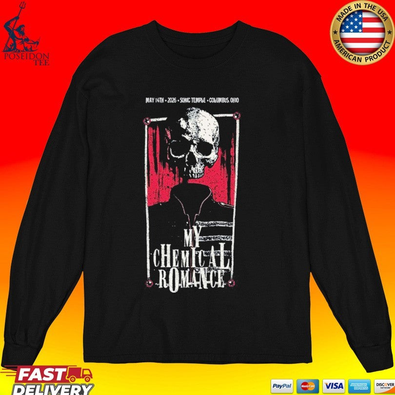 Mcr Sonic Temple Festival On May 14 2026 T-shirt