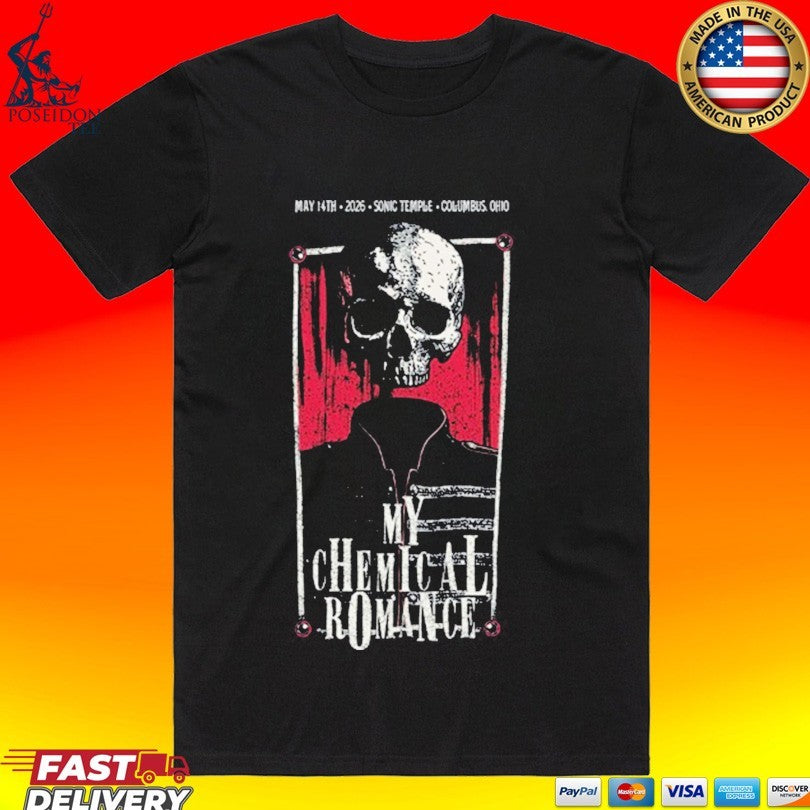 Mcr Sonic Temple Festival On May 14 2026 T-shirt