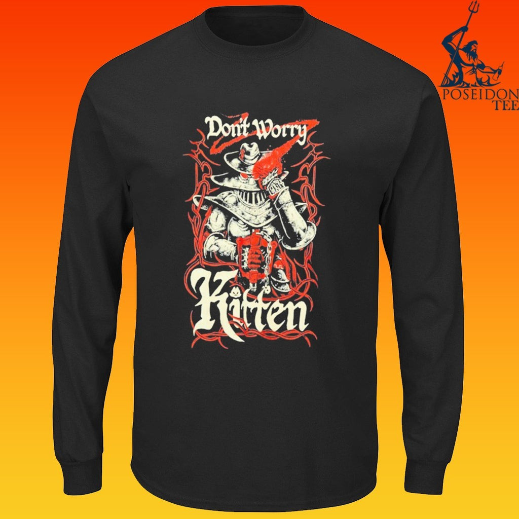Meat Canyon Don’t Worry Kitten T-shirt