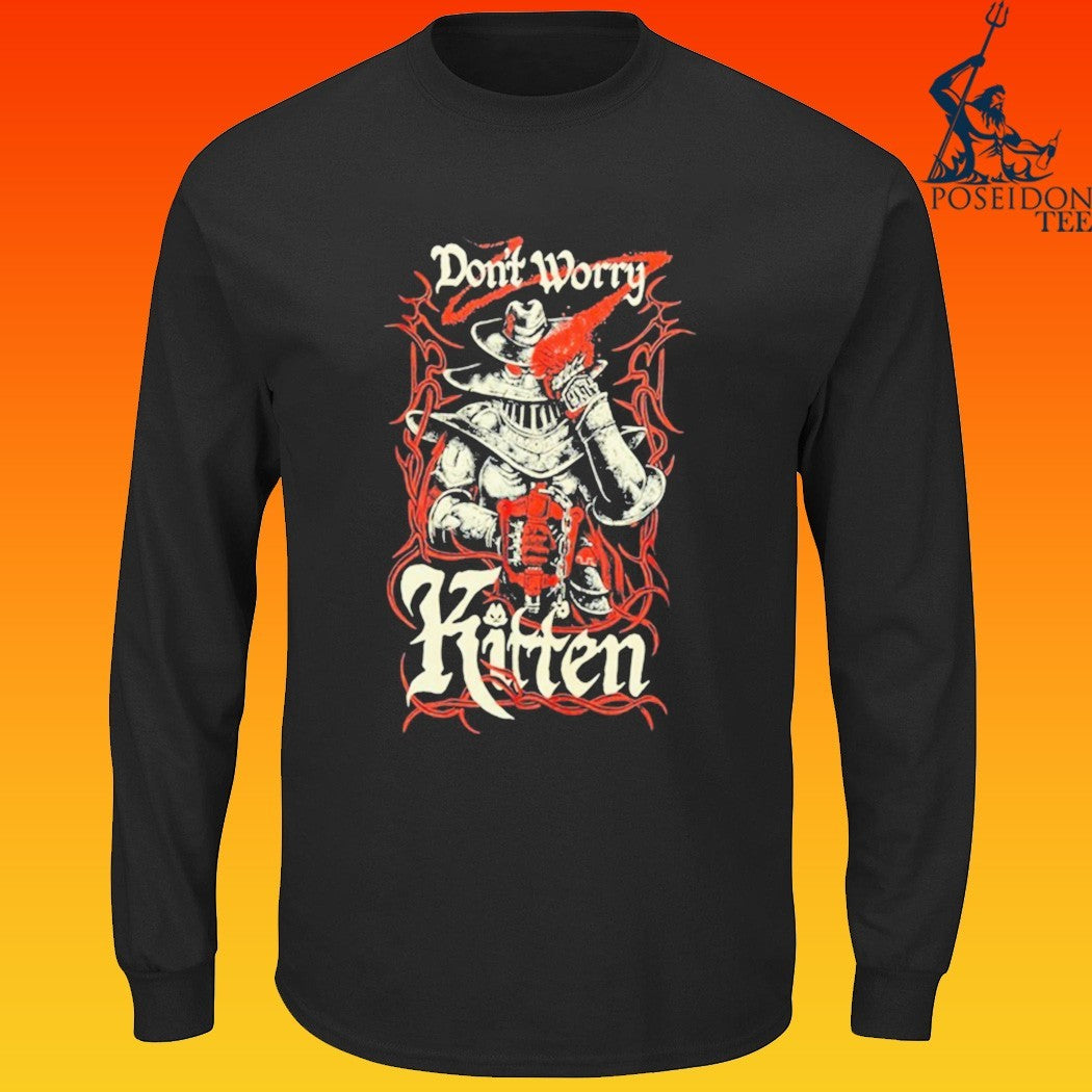 Meat Canyon Don’t Worry Kitten T-shirt