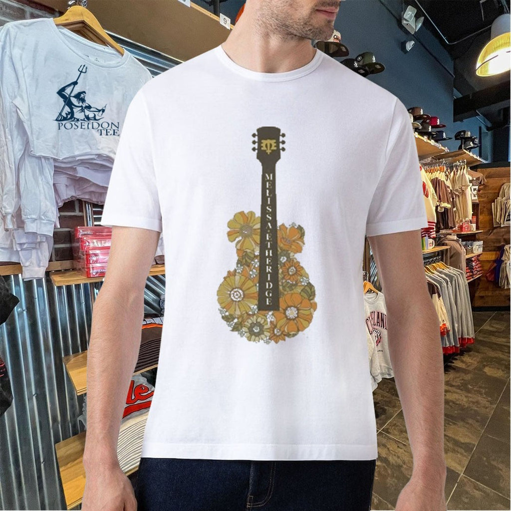 Melissa Etheridge Flower Guitar T-shirt