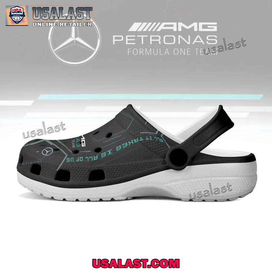 Mercedes AMG Petronas F1 Team Crocs Clogs Shoes