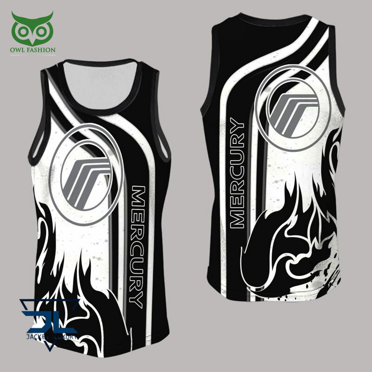 Mercury Marine Car Motor Brand 3D Polo Hoodie Tshirt