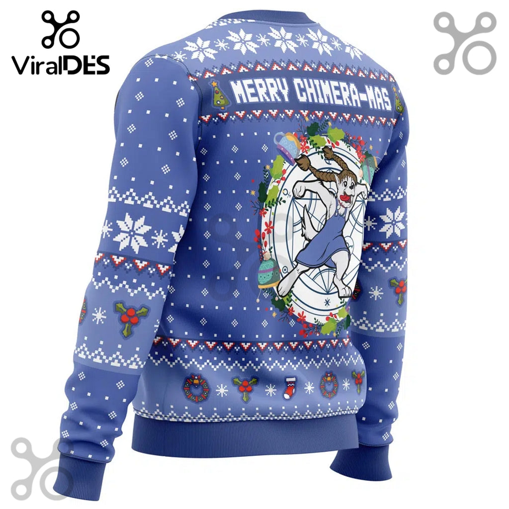 Merry Chimera-mas Fullmetal Alchemist Christmas Sweater