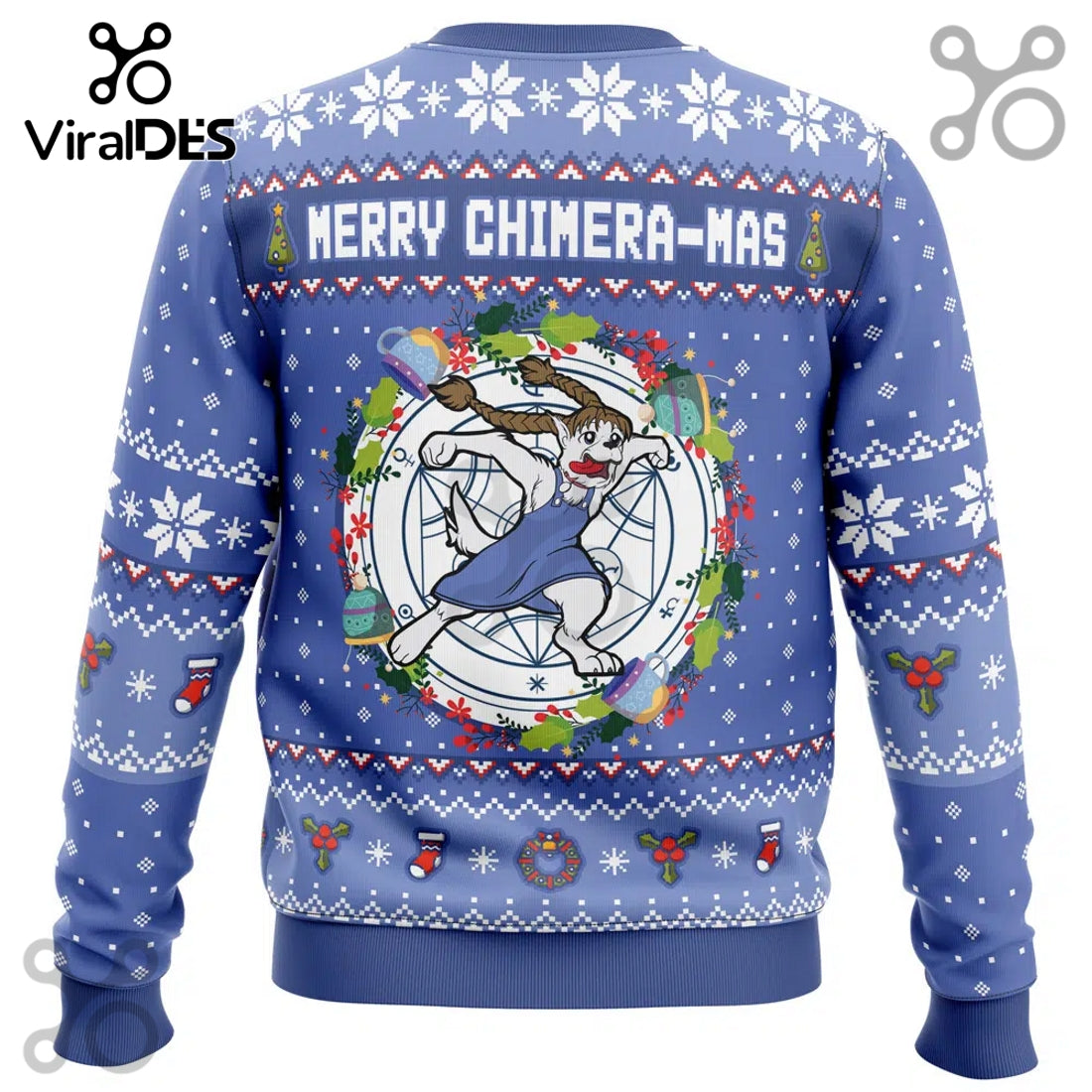 Merry Chimera-mas Fullmetal Alchemist Christmas Sweater