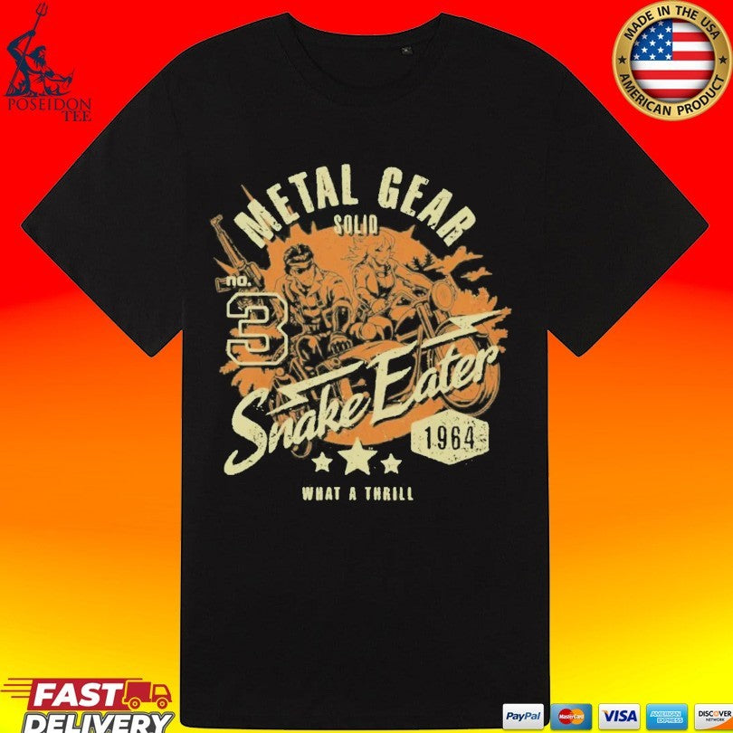 Metal Gear Snake Eater Solid What A Thrill T-shirt