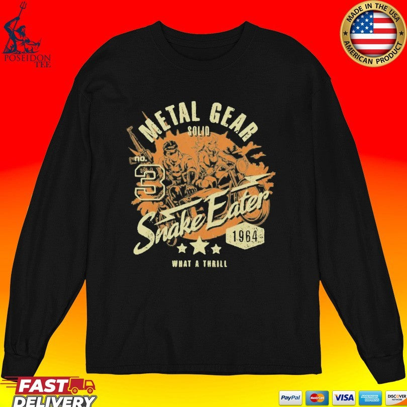 Metal Gear Snake Eater Solid What A Thrill T-shirt