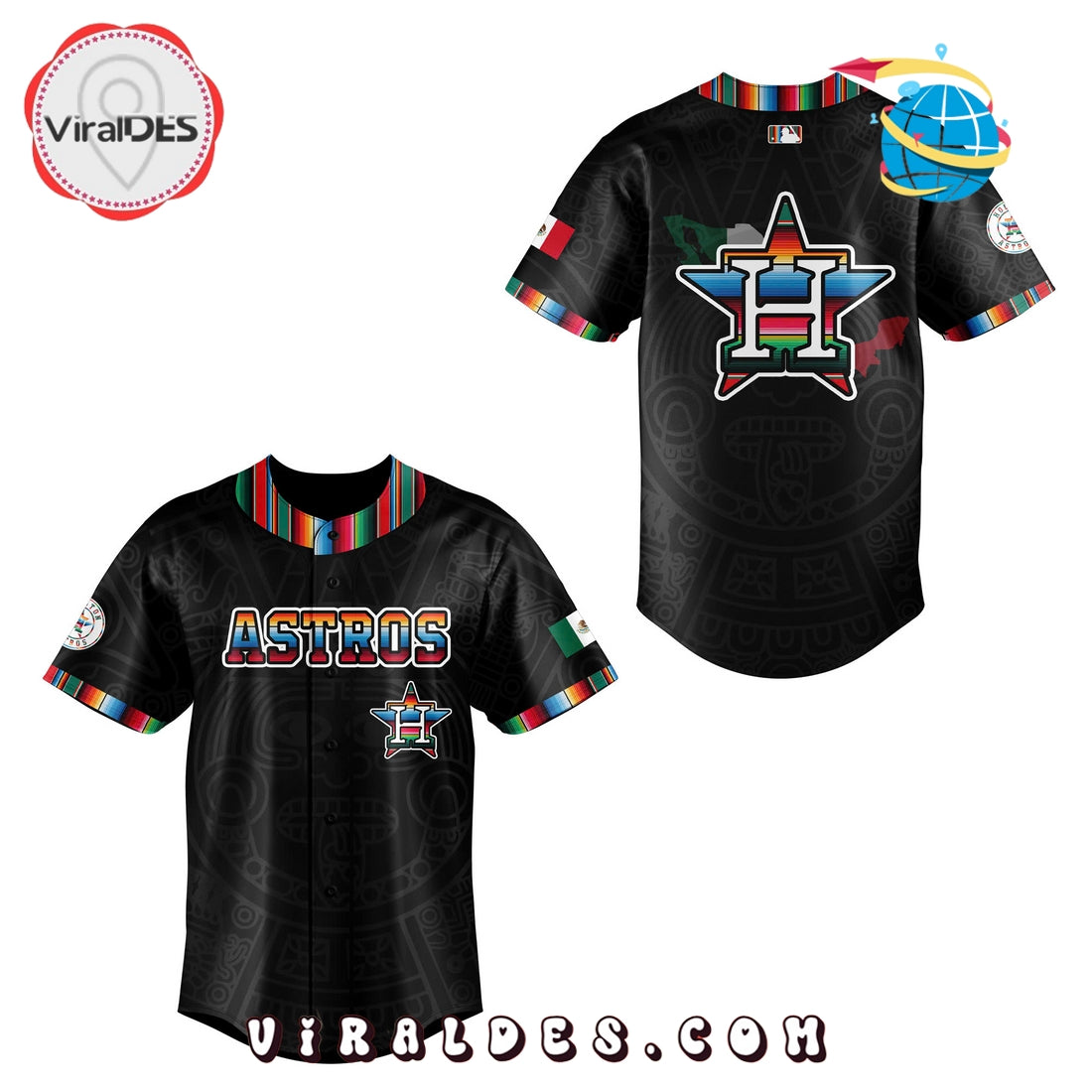 Mexican Heritage Night x Houston Astros Baseball Jersey