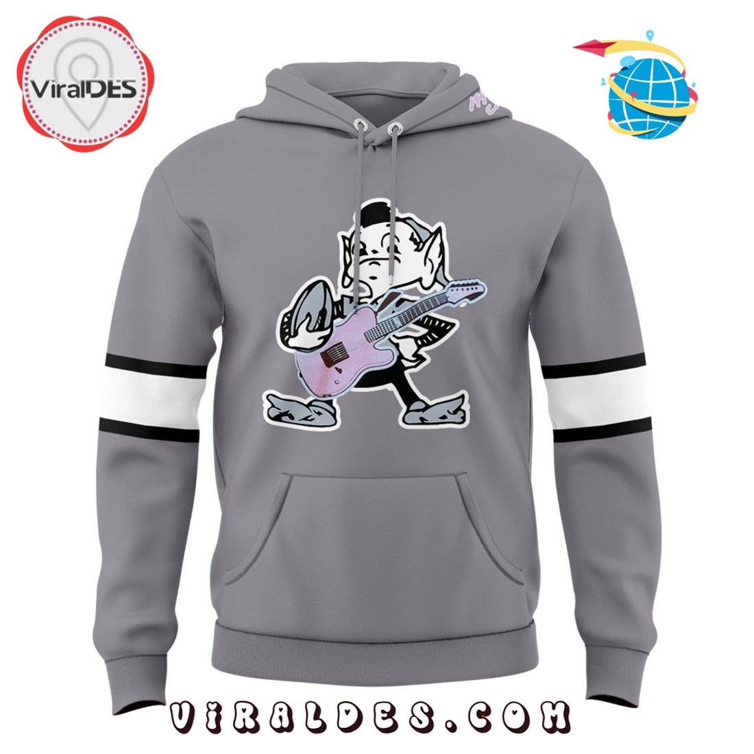 MGK x Cleveland Browns Brownie Rock Gray Hoodie