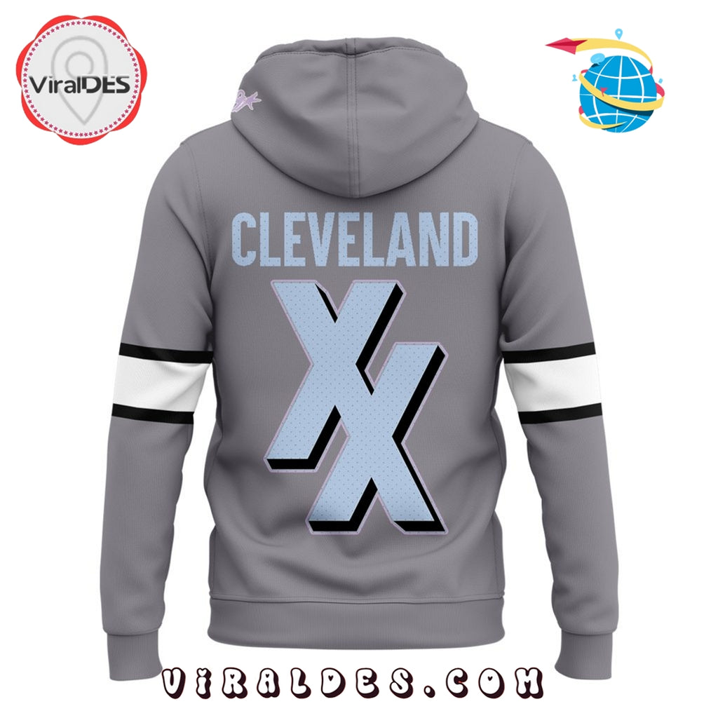 MGK x Cleveland Browns Brownie Rock Gray Hoodie