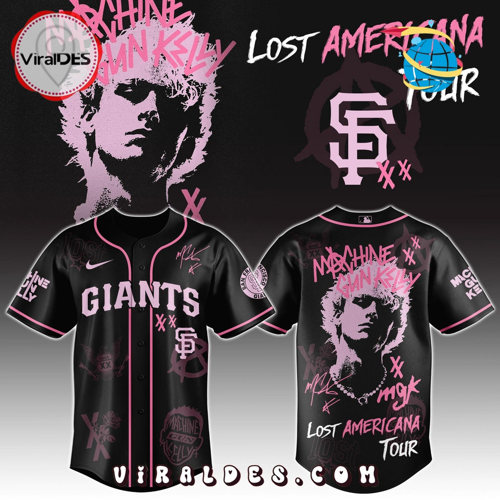 MGK x San Francisco Giants Men’s Baseball Jersey – Limited 2025