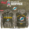 Miami Dolphins 2025 Salute to Service Hoodie, Long Pants