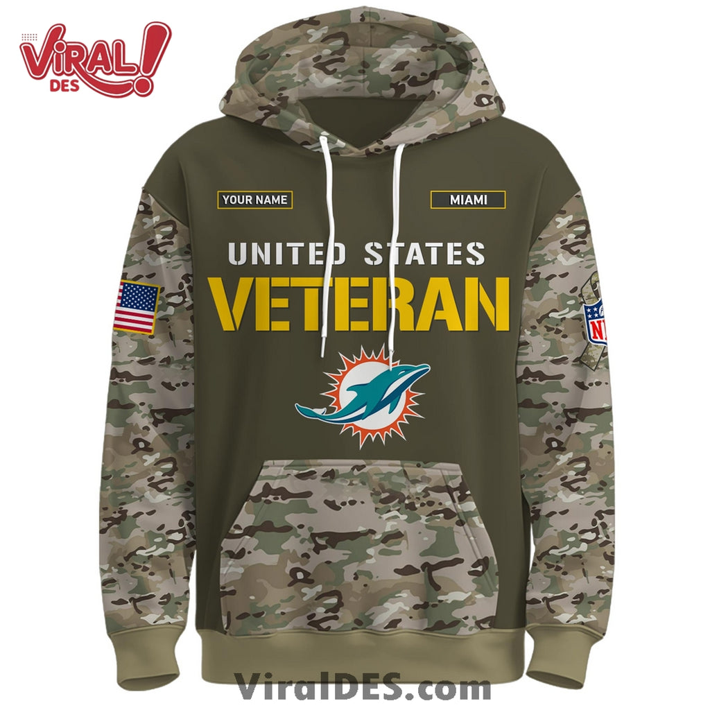 Miami Dolphins 2025 Salute to Service Hoodie, Long Pants