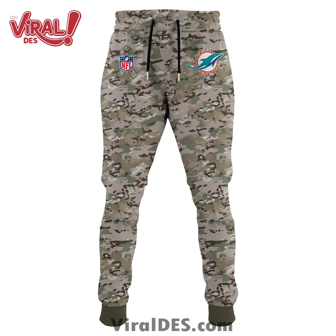 Miami Dolphins 2025 Salute to Service Hoodie, Long Pants