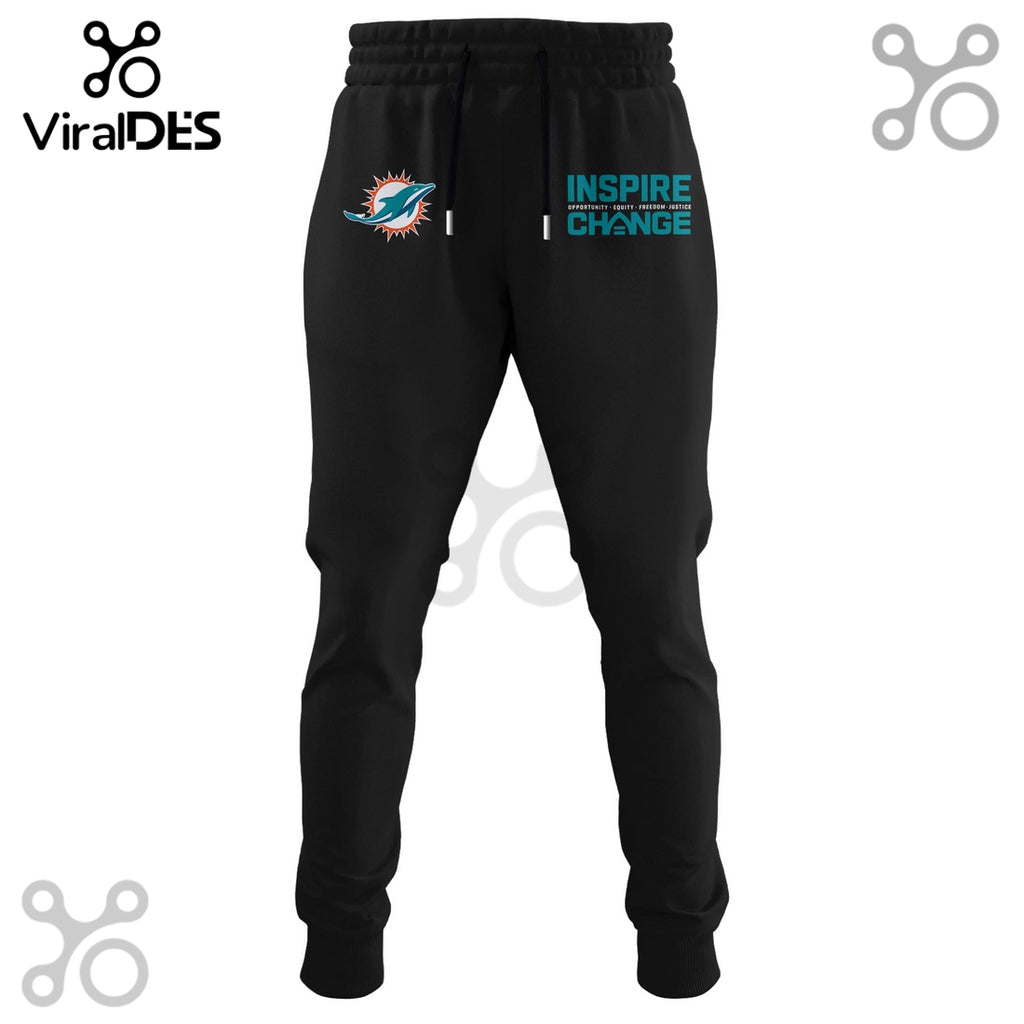 Miami Dolphins Inspire Change Limited Editions Hoodie And Joggers
