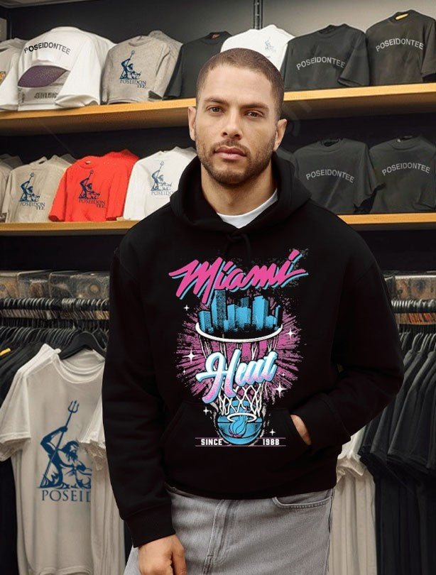 Miami Heat Original Vice Retro Youth Since 1988 T-shirt
