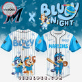 Miami Marlins MLB Bluey And Bingo 2025 Baseball Jersey