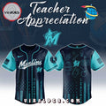 Miami Marlins MLB x Teacher Appreciation Day Baseball Jersey