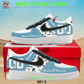 Miami Marlins Personalized Air Force 1 Shoes