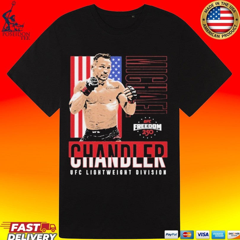 Michael Chandler Ufc Freedom 250 Flag T-shirt
