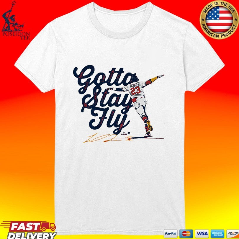 Michael Harris Ii Gotta Stay Fly T-shirt