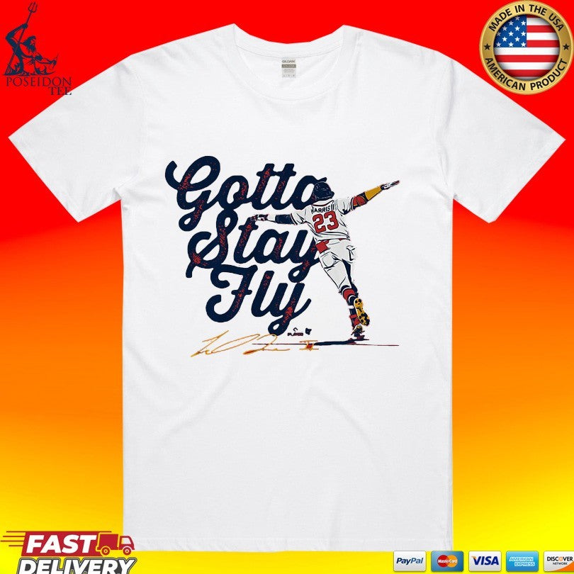 Michael Harris Ii Gotta Stay Fly T-shirt