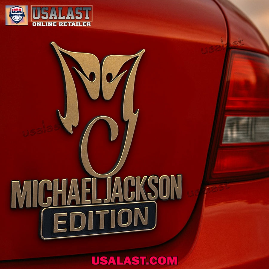 Michael Jackson Edition Car Emblem Custom 3D Badge