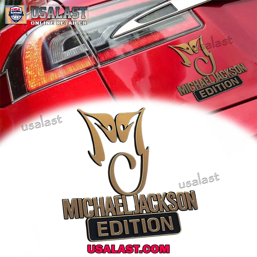 Michael Jackson Edition Car Emblem Custom 3D Badge