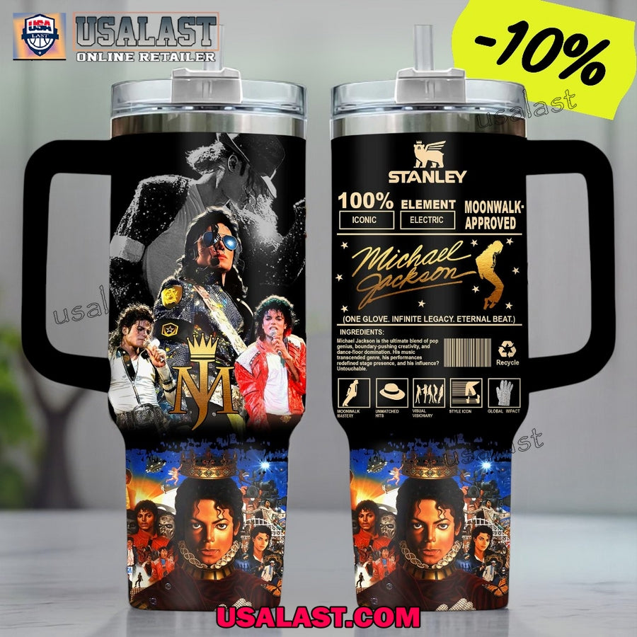 Michael Jackson Premium 40oz Tumbler