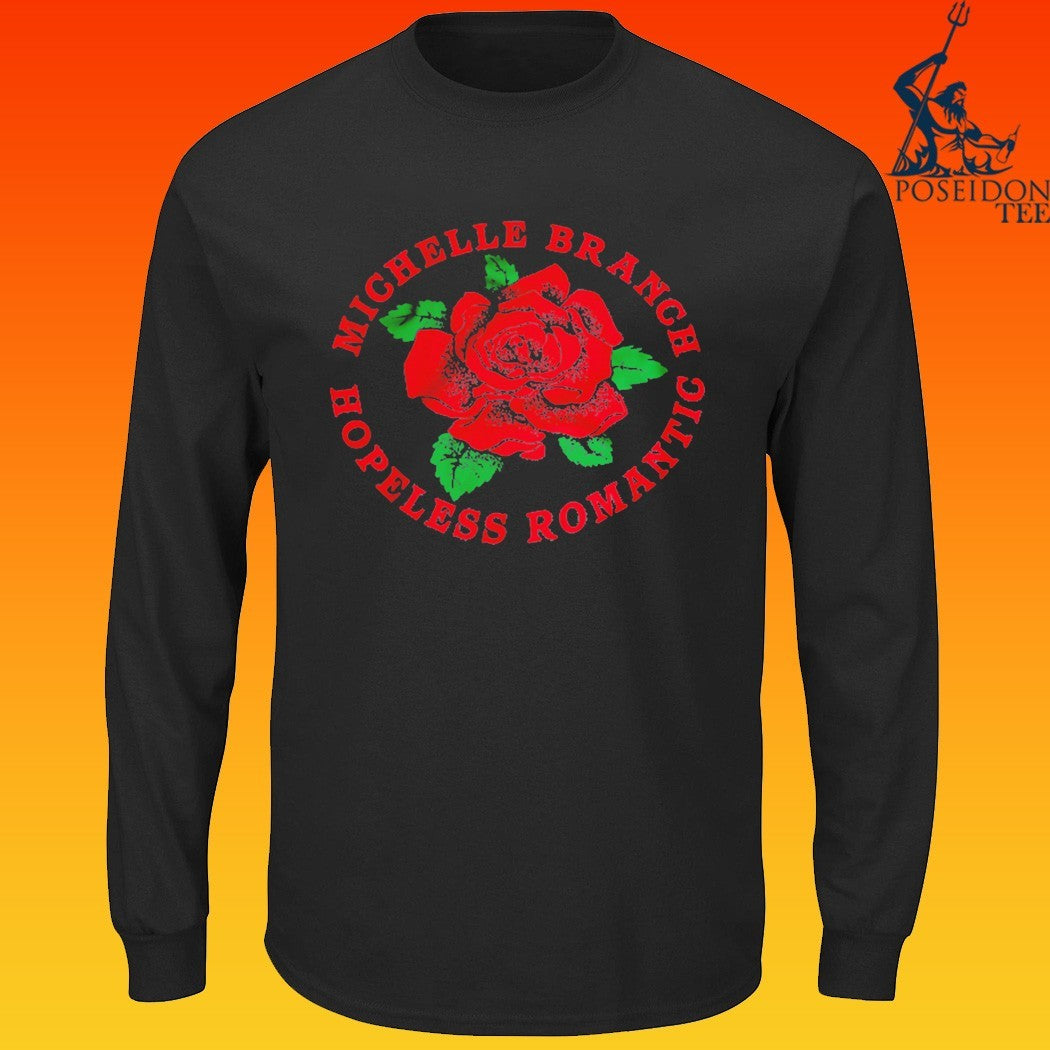 Michelle Branch Hopeless Romantic Rose T-shirt
