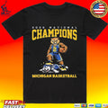 Michigan Basketball Champions 2026 National T-shirt