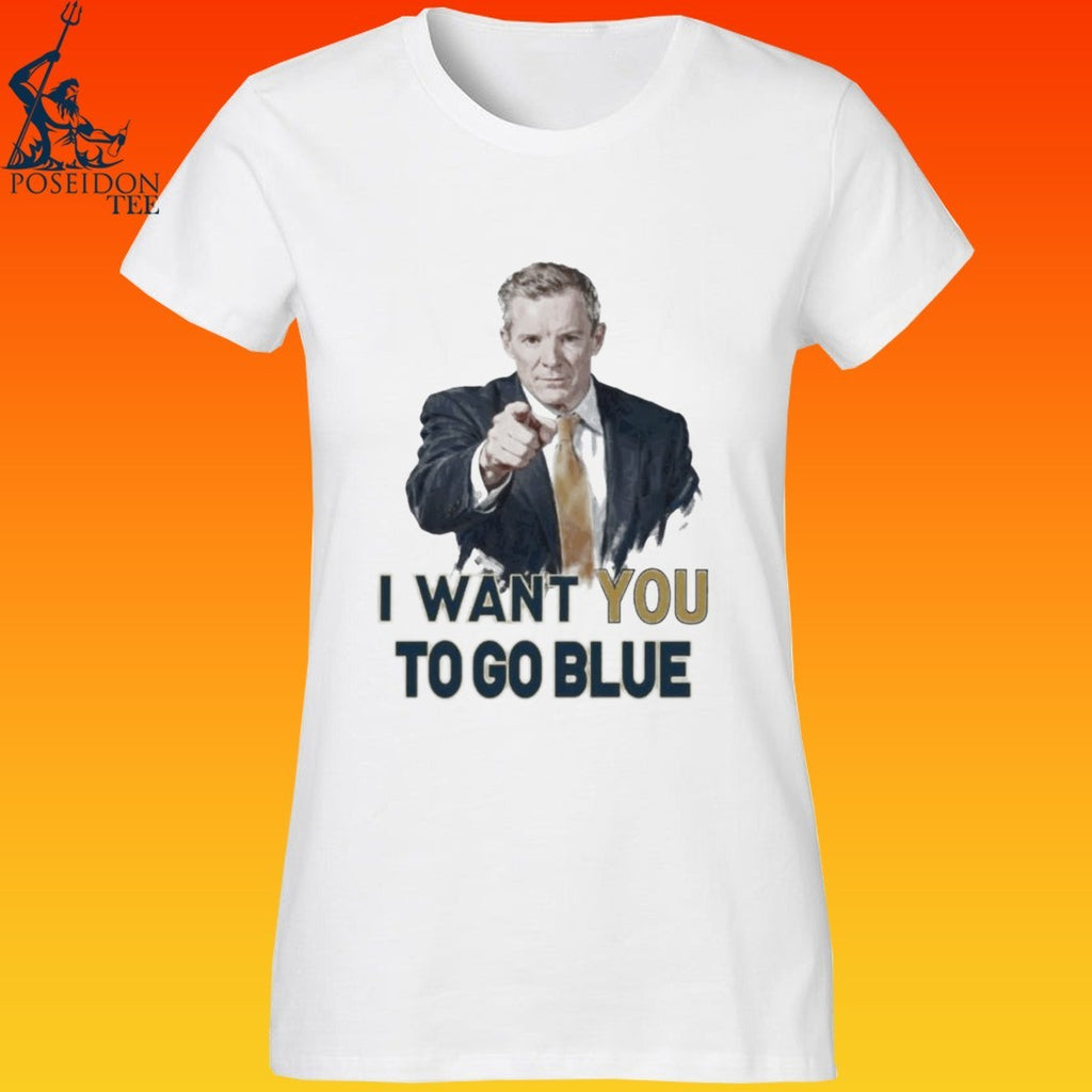 Michigan Basketball Dusty May I Want You To Go Blue T-shirt