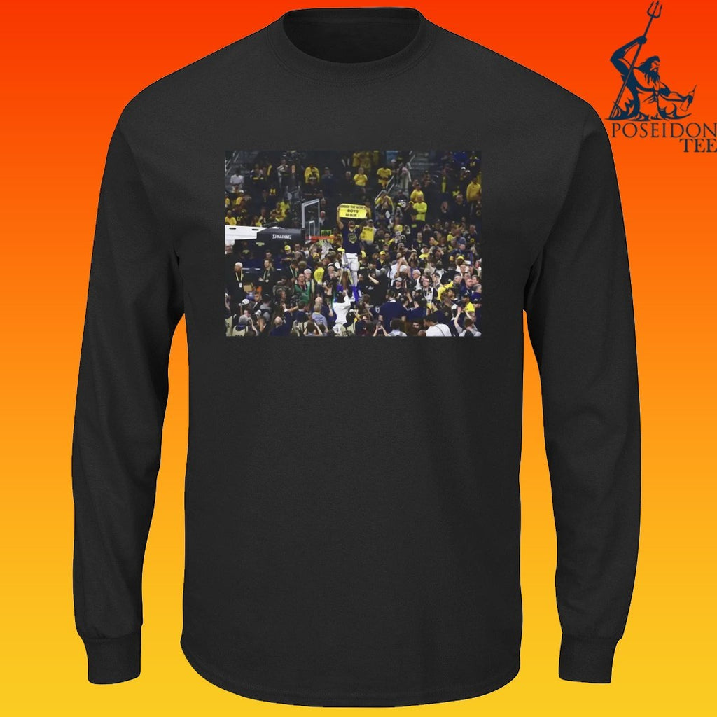 Michigan Basketball Shock The World Boys Go Blue T-shirt