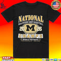 Michigan Wolverines 2026 Men’s Basketball National Champions Hardwood T-shirt
