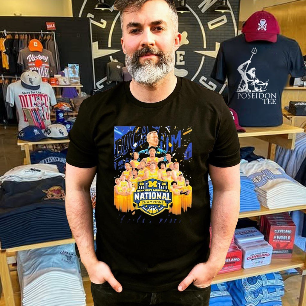 Michigan Wolverines Champions NCAA Men’s Basketball National Champions 2026 The Kings Of College Basketball T-shirt