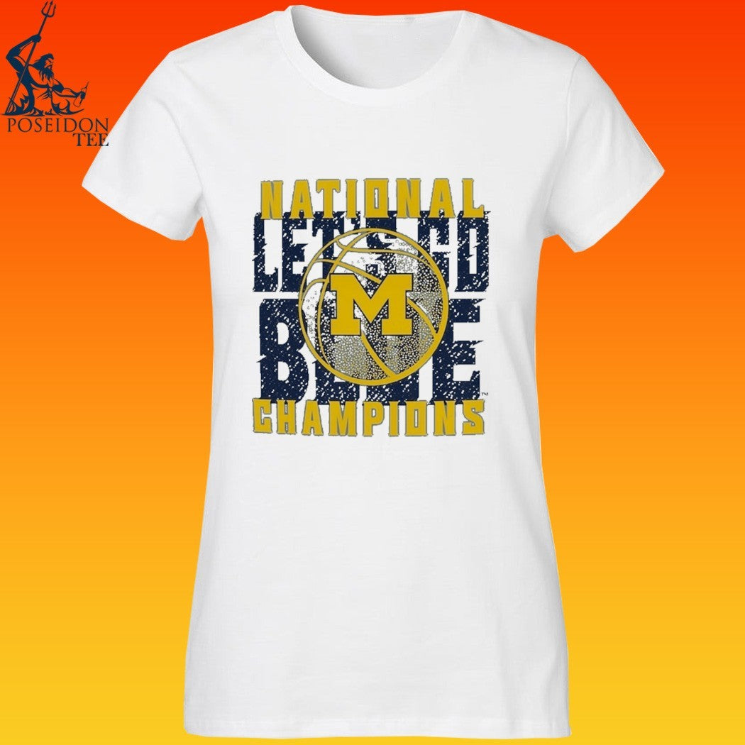 Michigan Wolverines Comfort Colors 2026 NCAA Men’s Basketball National Champions Phrase Overlay T-shirt