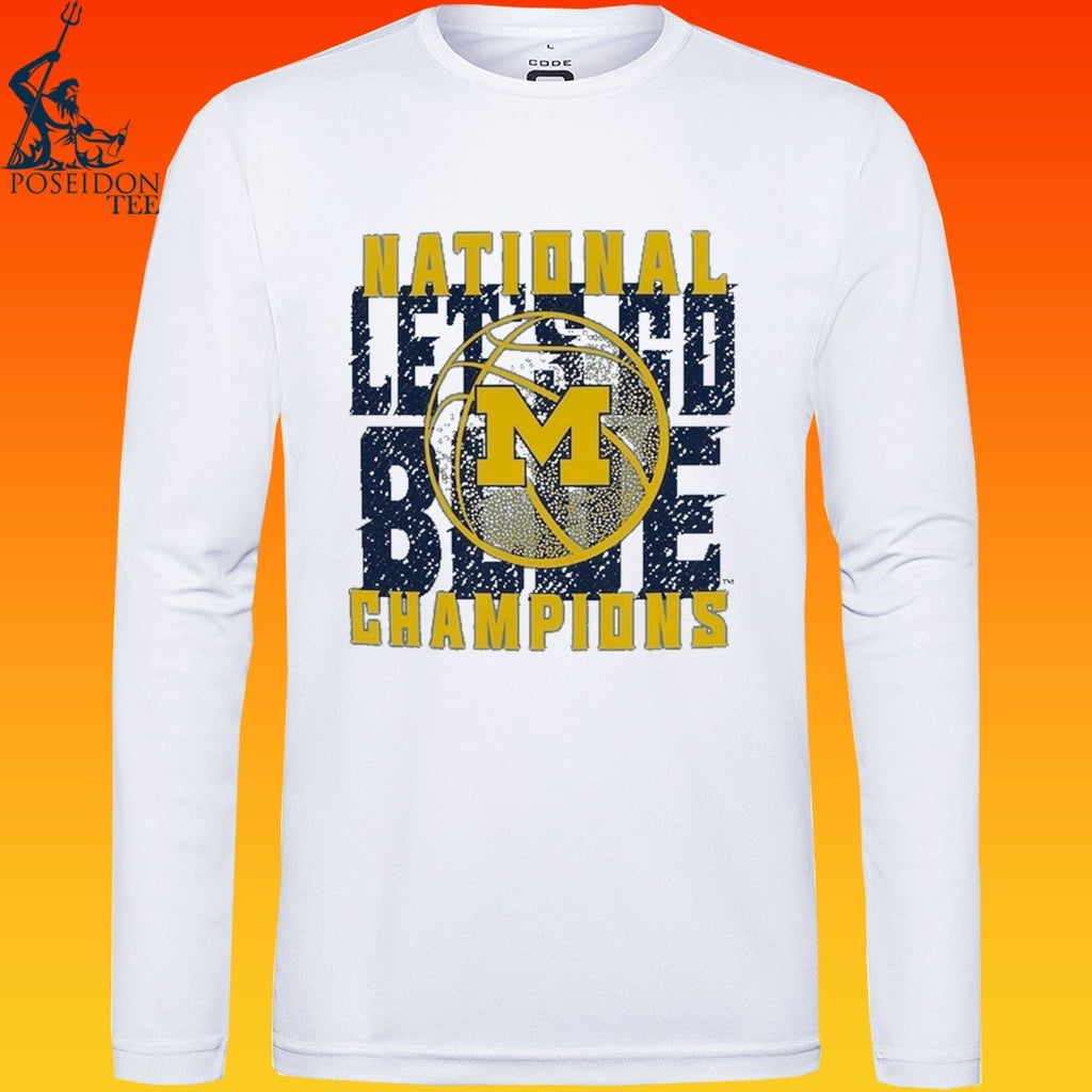 Michigan Wolverines Comfort Colors 2026 NCAA Men’s Basketball National Champions Phrase Overlay T-shirt