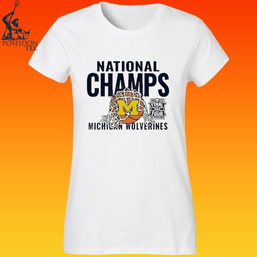 Michigan Wolverines Grey 2026 Men’s Basketball National Champions T-shirt