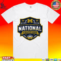 Michigan Wolverines MBB 2026 National Champions Logo T-shirt