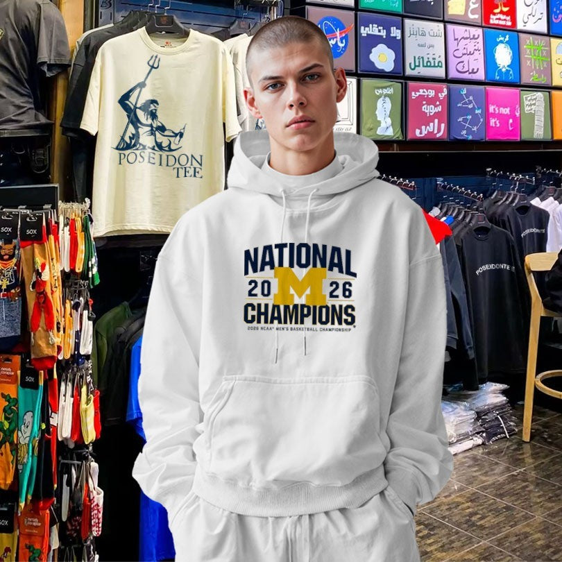 Michigan Wolverines MBB National Champions Classic 2026 NCAA Men’s Basketball Championship T-shirt