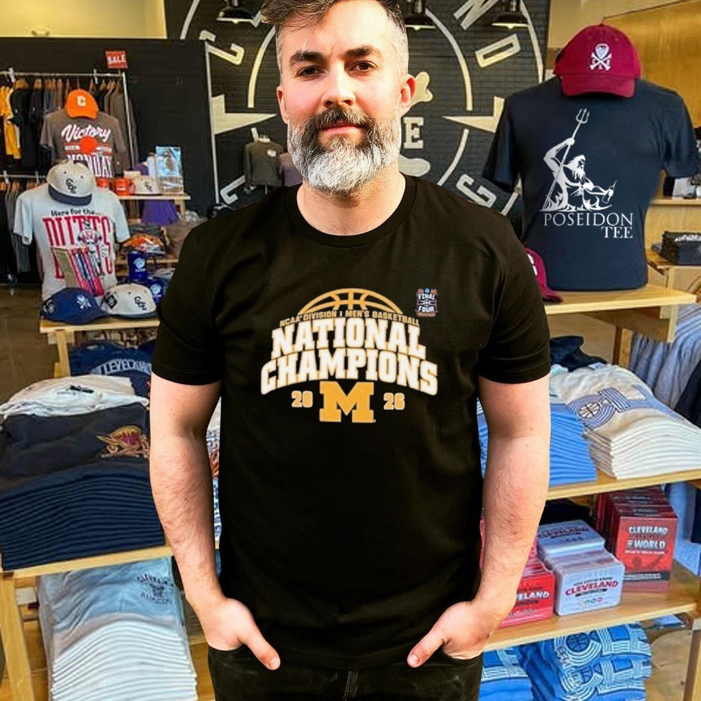 Michigan Wolverines MBB National Champs 2026 Jersey T-shirt