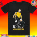Michigan Wolverines Men’s Basketball 2026 National Champions Coach Step Over Little Brother T-shirt