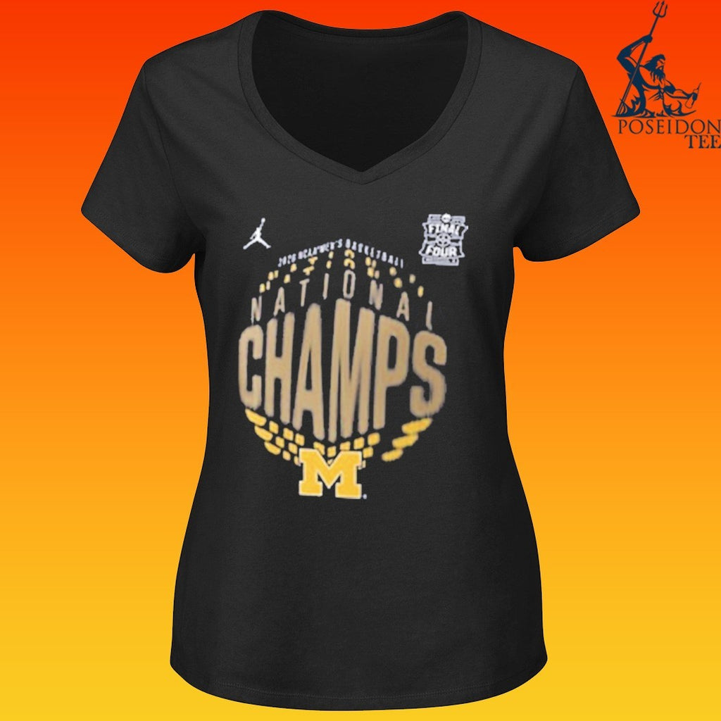 Michigan Wolverines Men’s Basketball National Champions Youth Locker Room T-shirt