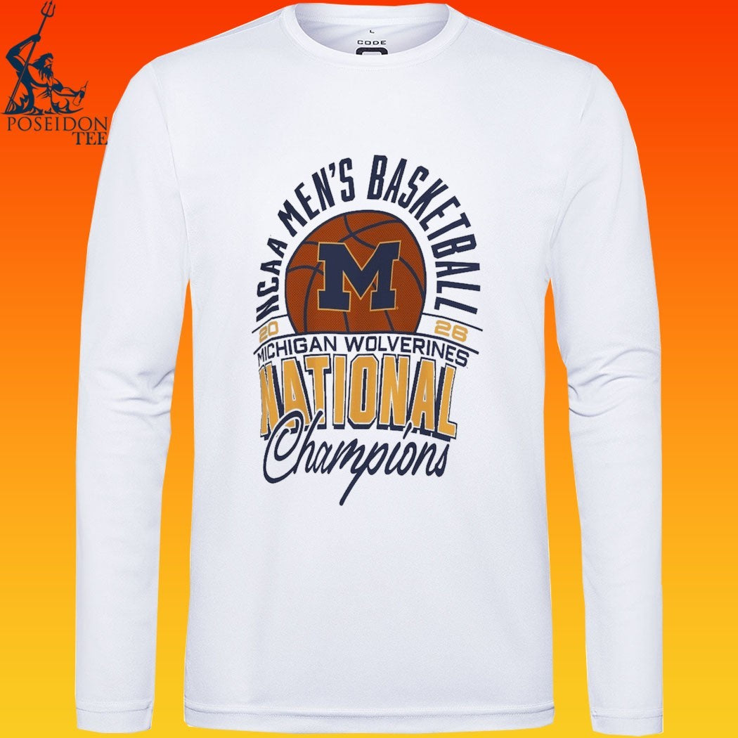 Michigan Wolverines Pressbox Women’s 2026 NCAA Men’s Basketball National Champions Janise T-shirt
