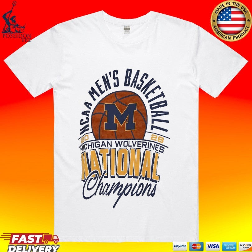 Michigan Wolverines Pressbox Women’s 2026 NCAA Men’s Basketball National Champions Janise T-shirt